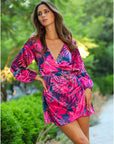 Vestido Kena Maceio Magenta