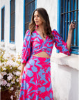 Conjunto Lua Botanico Pink