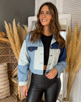 Chaqueta Denim Mix