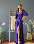 Vestido Josefina Morado