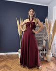 Vestido Vicenta Burdeo