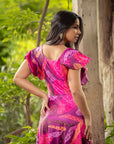 Vestido María José Berry Glow