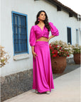 Conjunto Lua Magenta