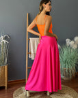 Vestido Paula Duo Naranjo