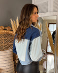 Chaqueta Denim Mix