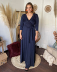 Vestido Titi Plus Azul Marino