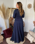 Vestido Titi Plus Azul Marino