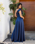 Vestido Doris Azul Marino