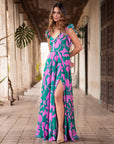 Vestido Dora Green Party