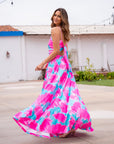 Vestido Pascuala Mallorca Turqueza