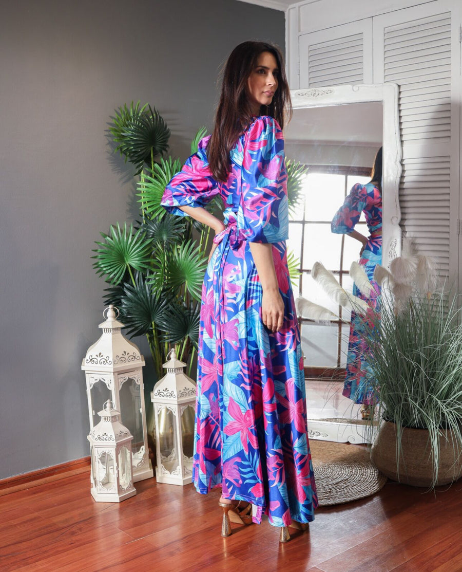 Conjunto Lua Maui Azul