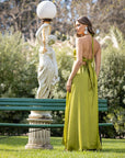 Vestido Atenea Pistacho