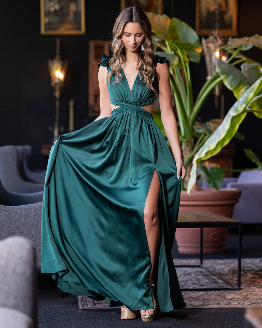 Vestido Marti Petroleo