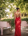 Vestido Greco Rojo