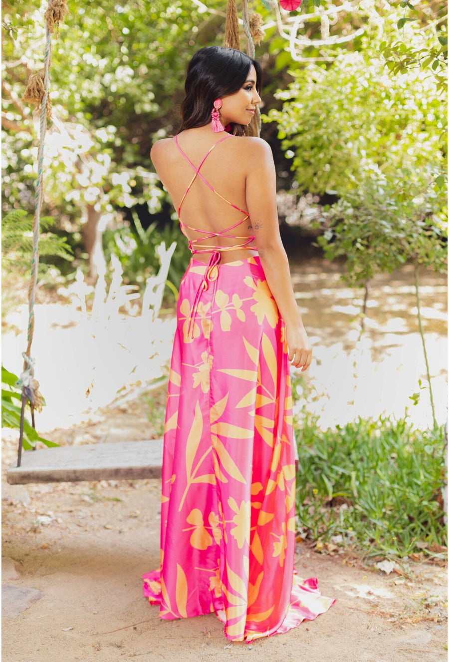 Vestido Florencia Tropical