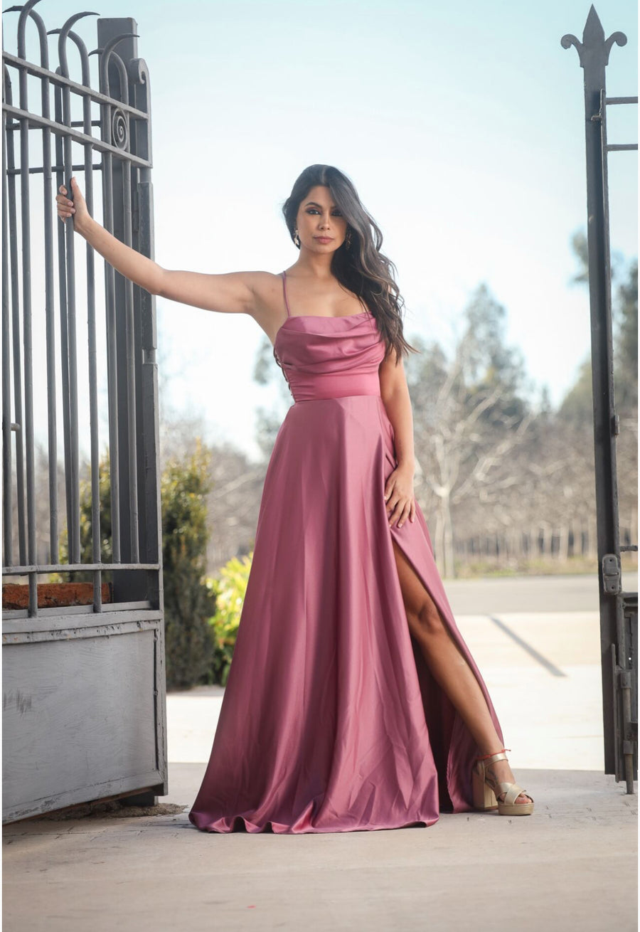 Vestido Figueres Rosa