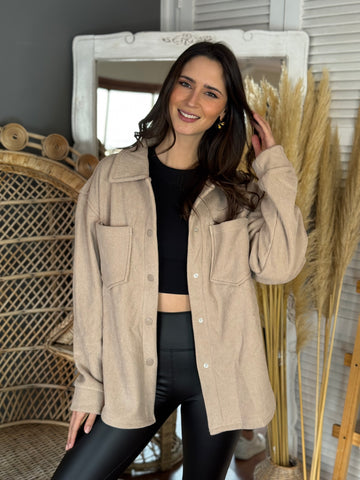 Chaqueta Caroline Beige