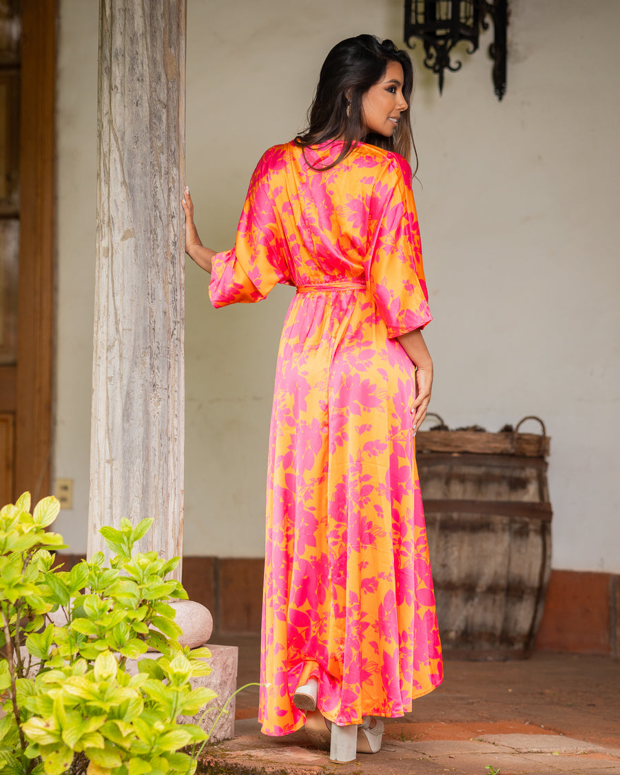 Vestido Lisboa Naranjo