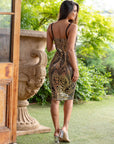 Vestido Nilo Dorado