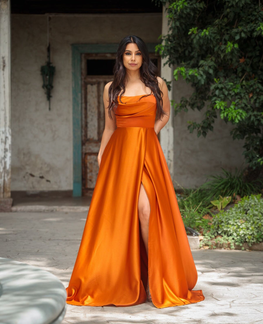 Vestido Figueres Terracota