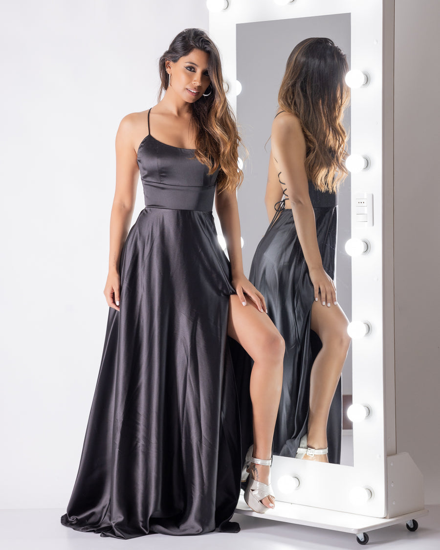 Vestido Fiorella Negro