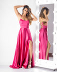Vestido Fiorella Fucsia