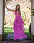 Vestido Cota Magenta