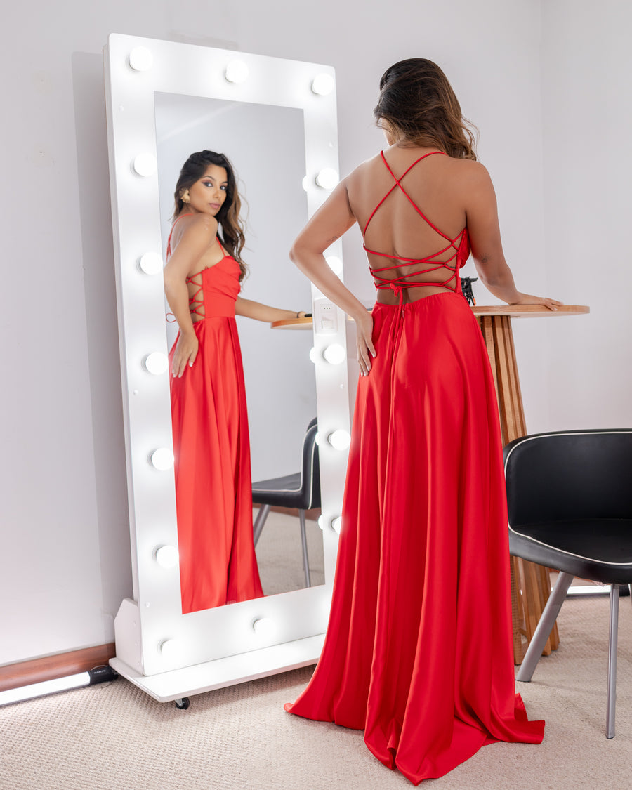 Vestido Figueres Rojo