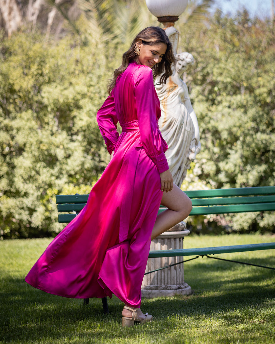 Vestido Jeshu Fucsia