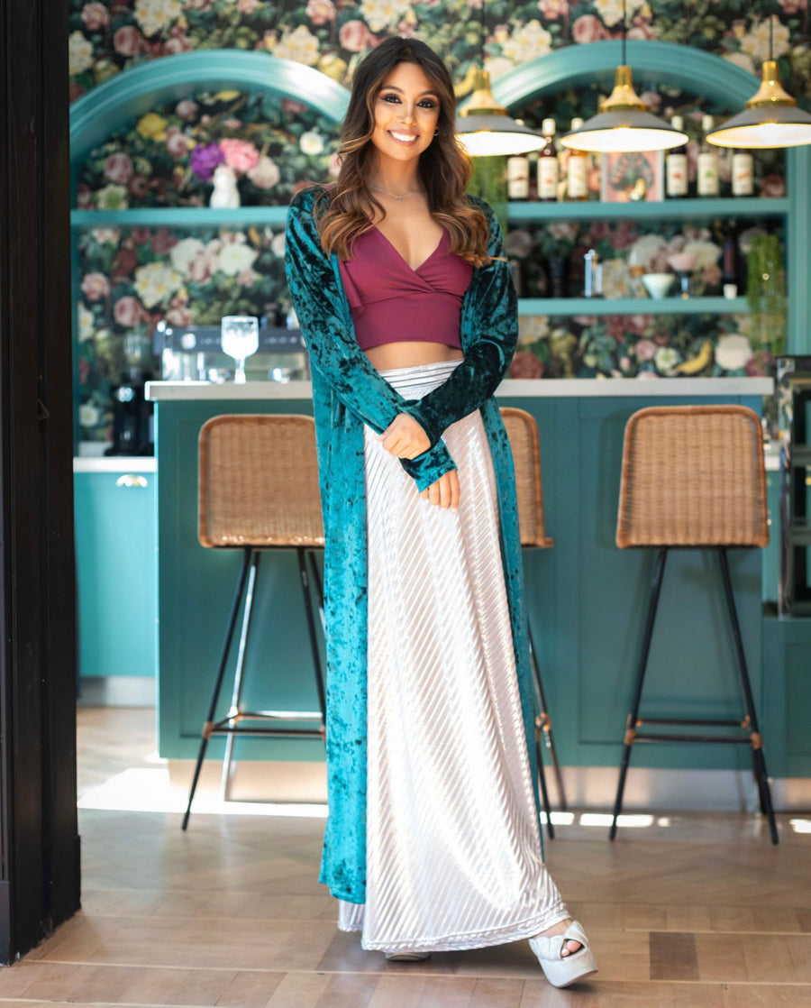 Kimono Velvet Verde