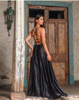 Vestido Fiore Negro