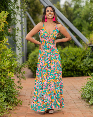 Vestido Paula Frida Turqueza