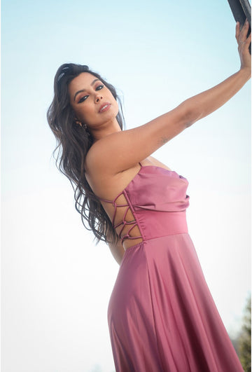 Vestido Figueres Rosa