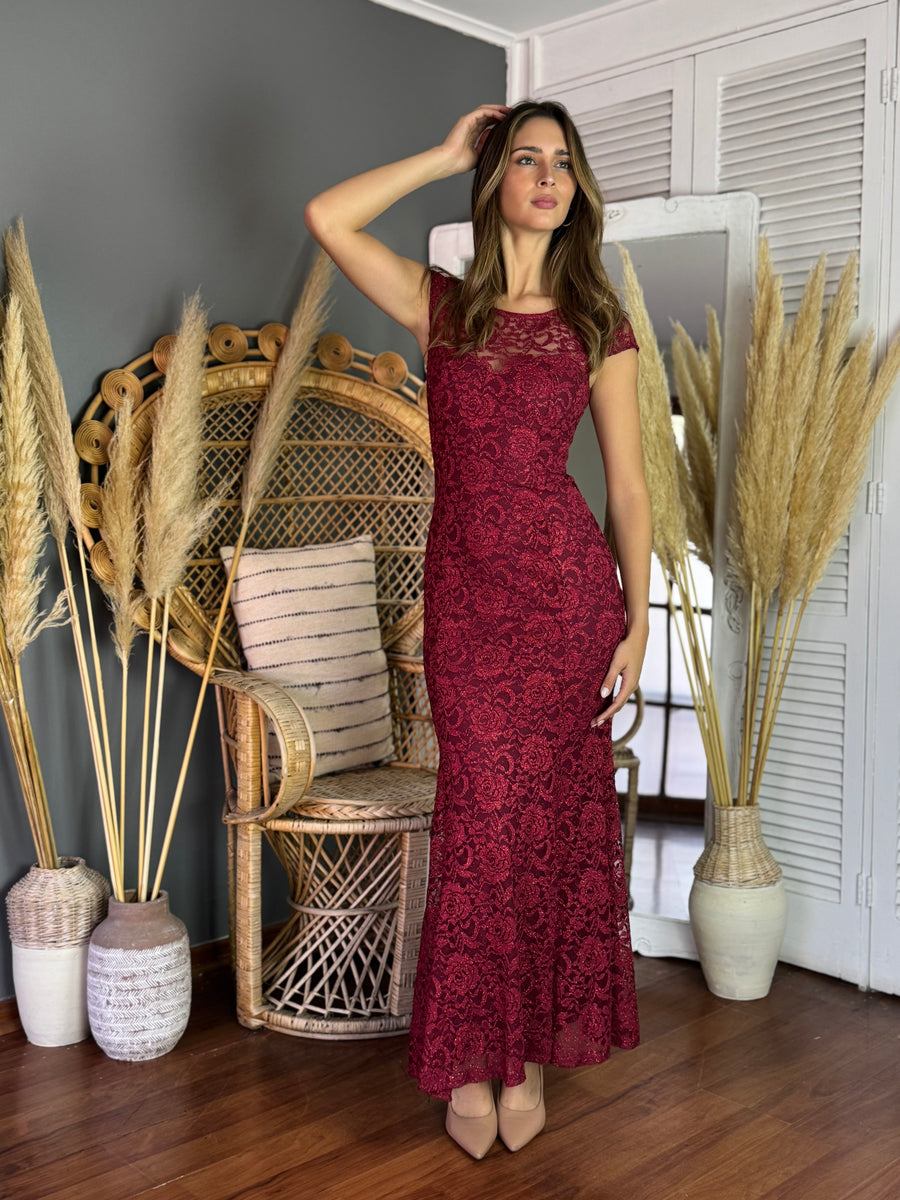 Vestido Camila Rojo