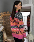 Cardigan Summer Print
