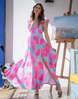 Vestido Dora Mallorca Turquesa