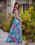 Vestido Dora Flores Aruba