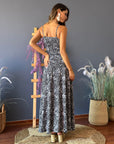 Vestido Paula Black Print