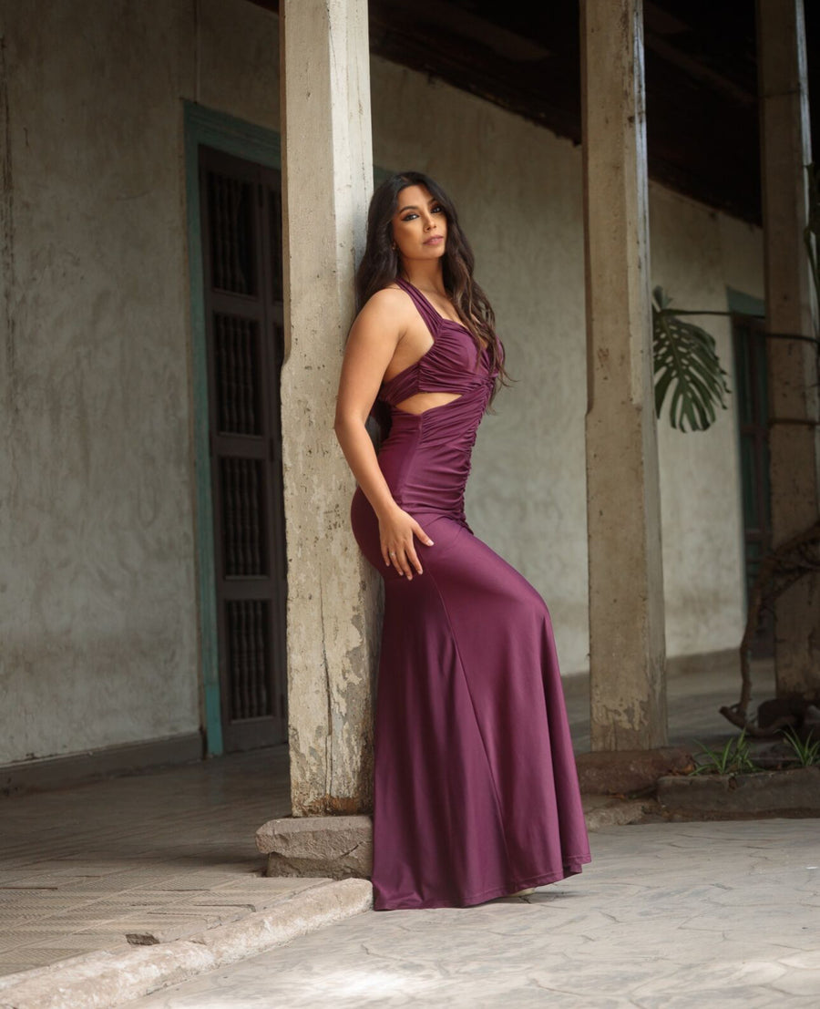 Vestido Fabiola Guinda