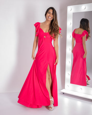 Vestido Dora Frambuesa