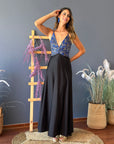 Vestido Paula Duo Blue Print