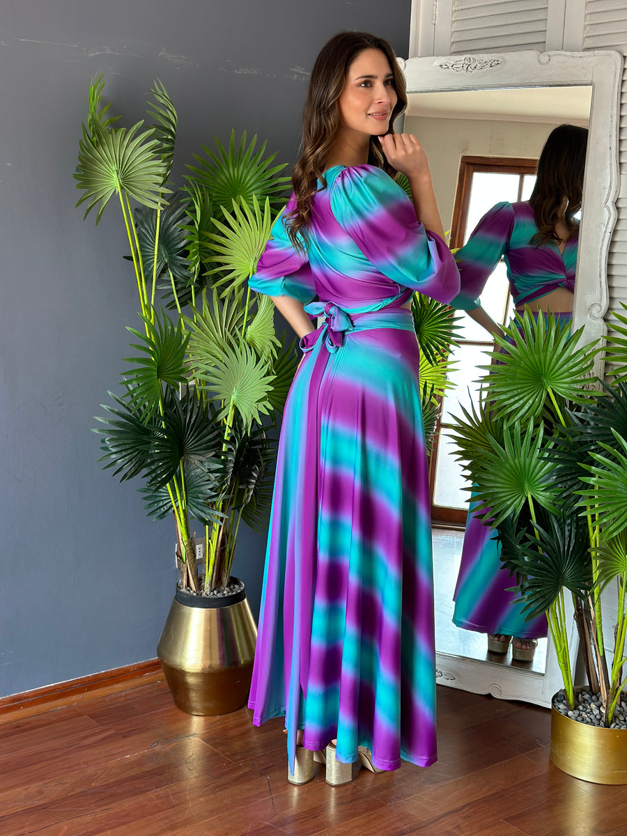 Conjunto Lua Purple Rain