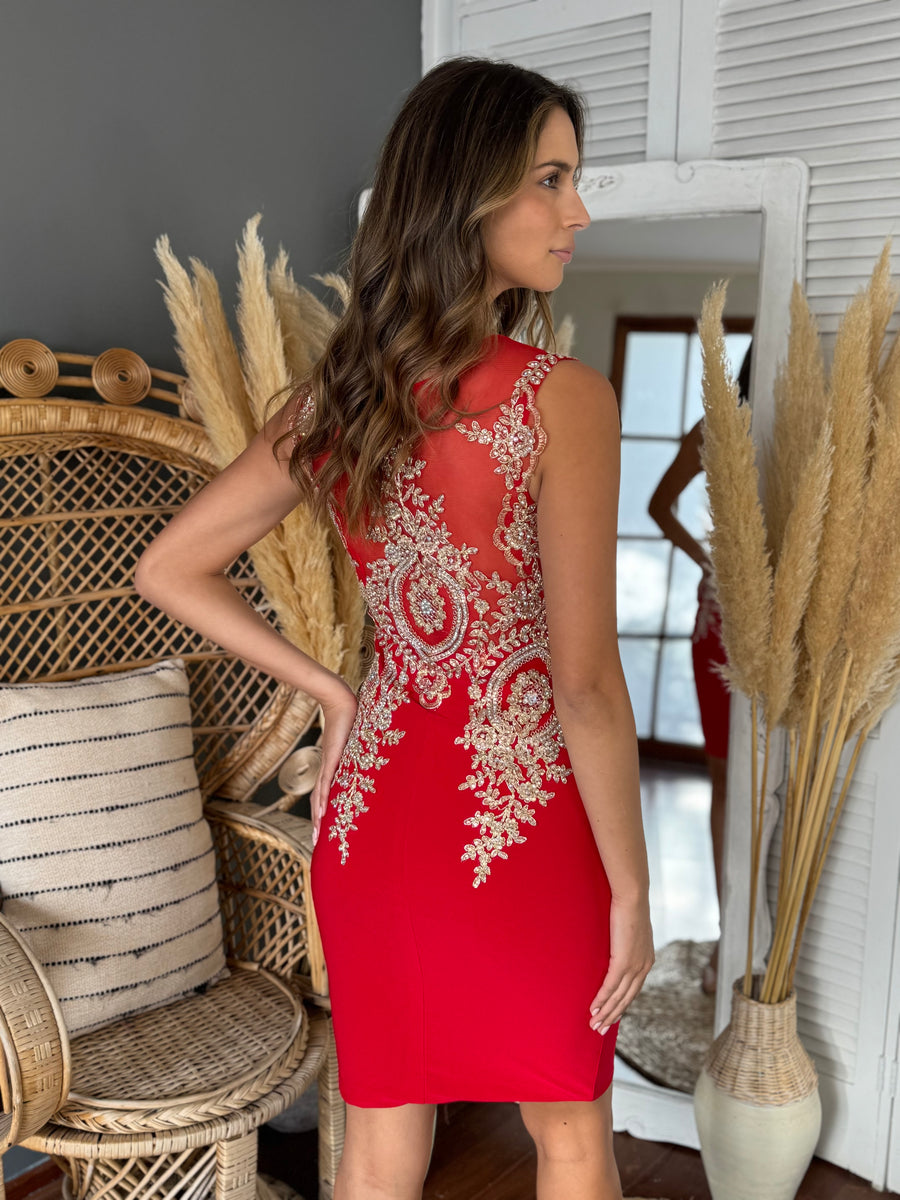 Vestido Ali Rojo