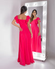 Vestido Dora Frambuesa