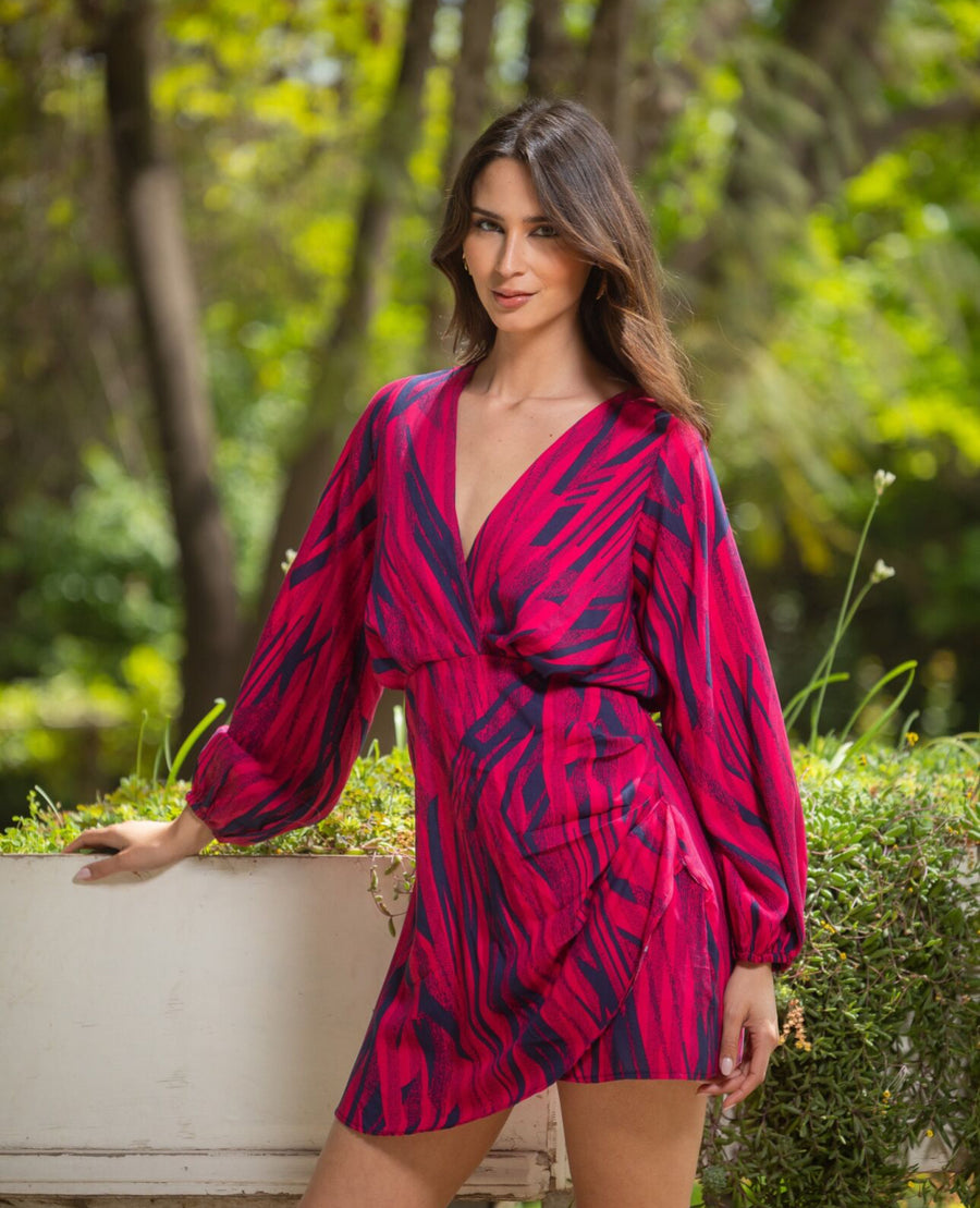 Vestido Kena Cherry Marine