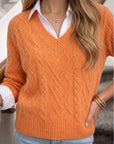 Sweater Escocia Naranjo