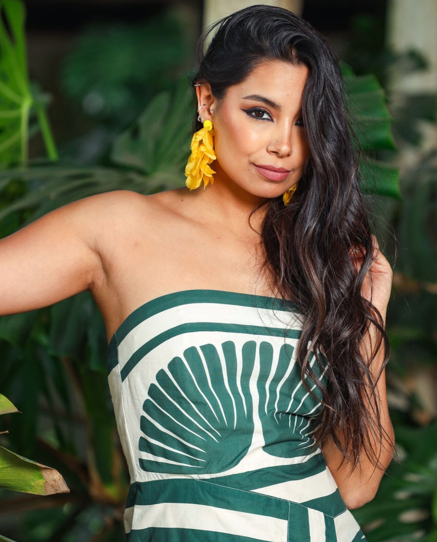 Vestido Facunda Verde