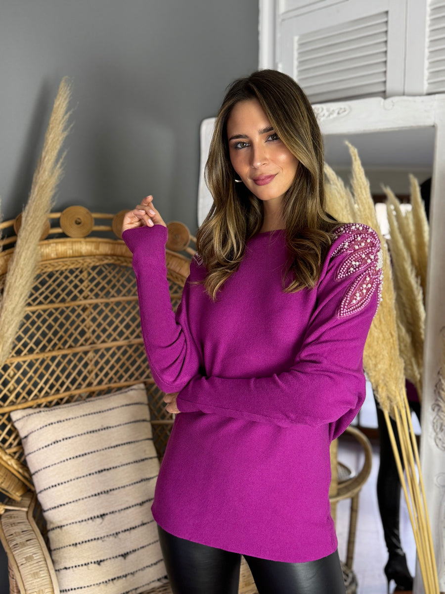 Sweater Ampi Magenta