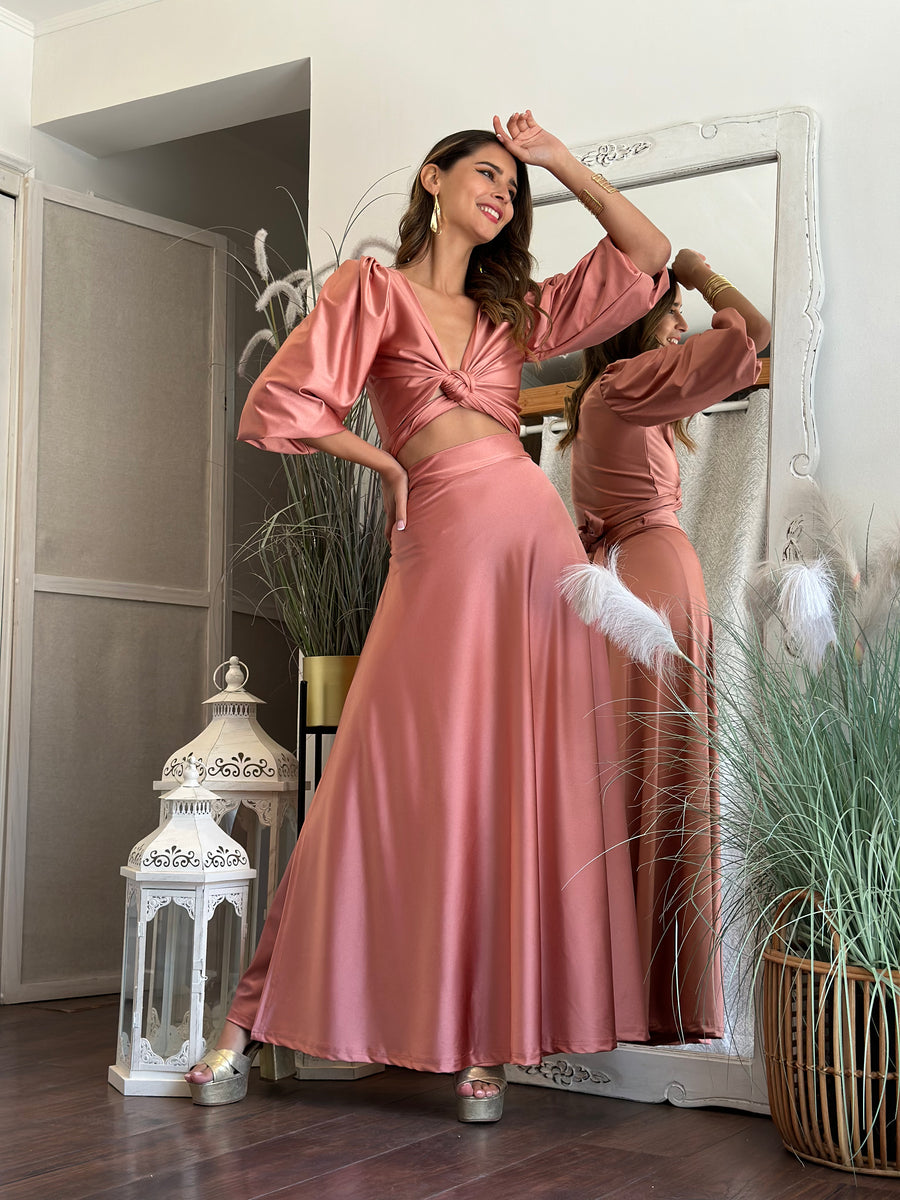 Conjunto Lua Palo Rosa