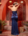 Vestido Pastora Azul